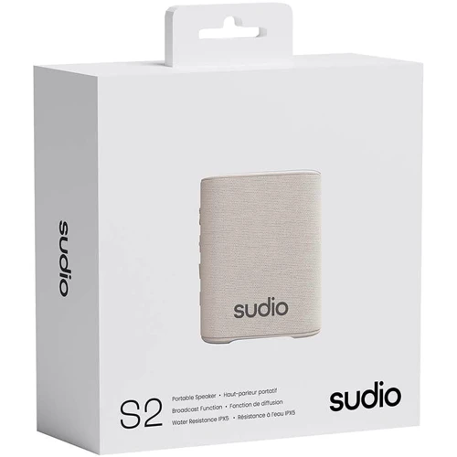 Акустика Sudio S2 Beige (S2BEI): Тип портативная