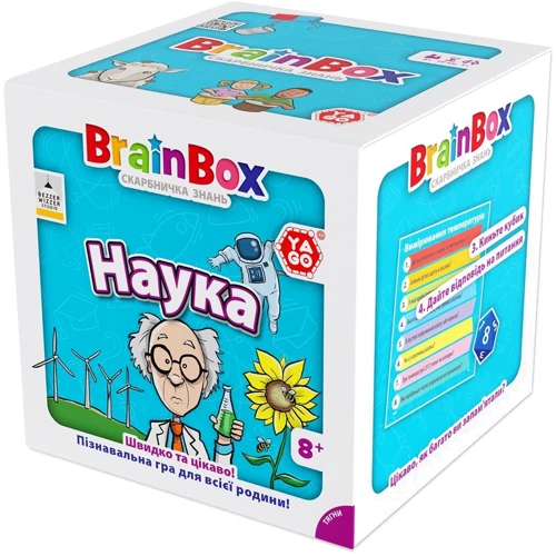 Познавательная игра – YaGo BrainBox Наука (BZZBRSC01UA): Тип Детские