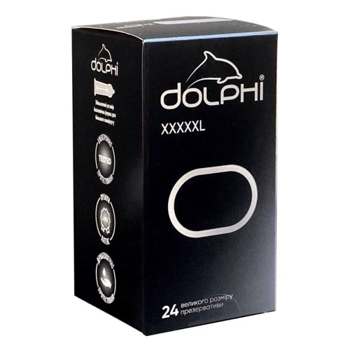 Презервативы DOLPHI XXXXXL, 24 шт