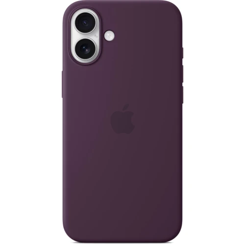 Чехол для iPhone Apple iPhone 16 Plus Silicone Case with MagSafe - Plum (MYYD3ZM/A): Тип чехла накладка на заднюю часть