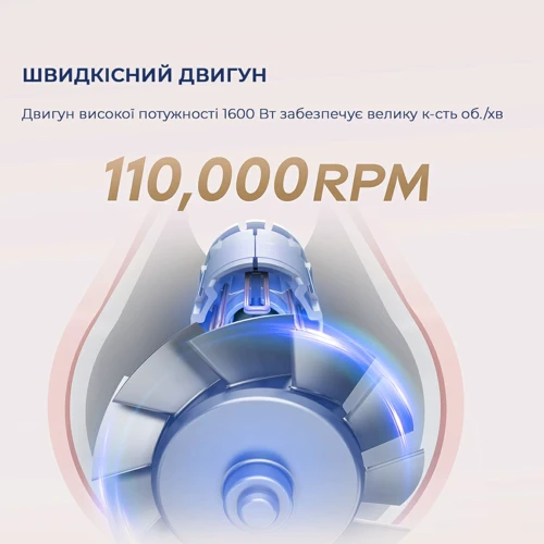 Фен Dreame Gleam Pink (AHD12A-PK) фото 5