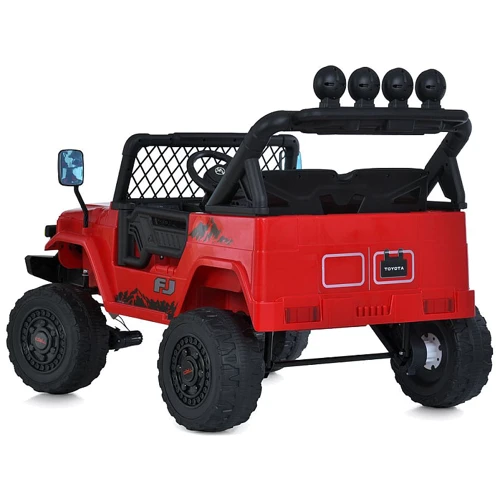 Дитячий електромобіль Bambi Джип 4W Toyota червоний (2566AEBLR-3(24V))