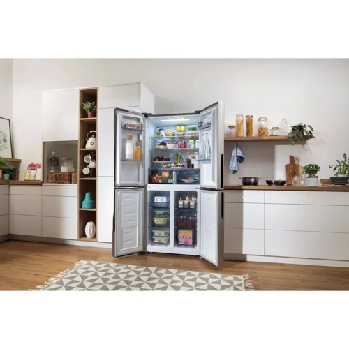 Холодильник Side-by-Side Gorenje NRM8182MX: Объем морозильной камеры, л 129