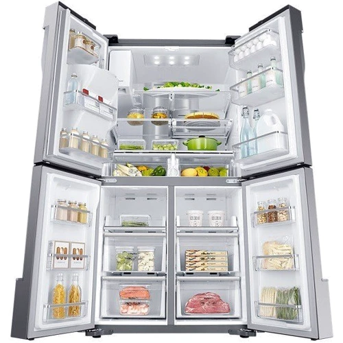 Холодильник Side-by-Side Samsung RF56J9041SR: Расположение морозильной камеры нижнее
