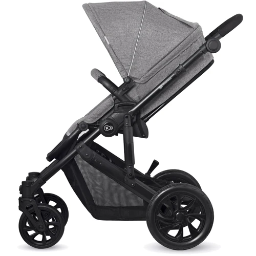Универсальная коляска 2 в 1 Kinderkraft Prime Lite Gray (KKWPRLIGRY2000): Материал колес EVA