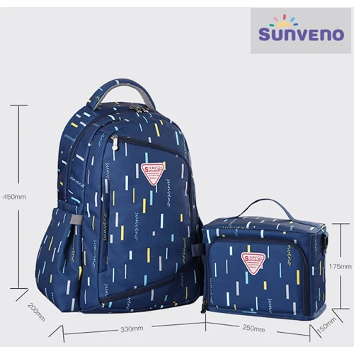 Рюкзак для мами Sunveno 2-in-1 Navy Blue (NB22148.NBL)