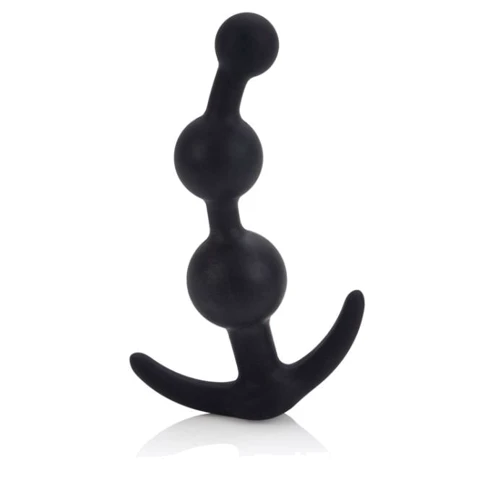 CalExotics Booty Call Booty Beads анальная елочка, 12x3.25 см, черный