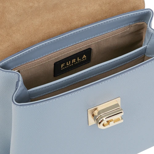 Жіноча сумка-сетчел Furla 1927 S Top Handle Bakpaco темно-блакитна (BAKPACOARE000K3500): Країна виробник Італія