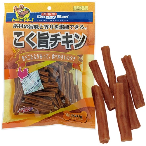 Лакомство для собак DoggyMan Delicious Chicken Stick куриная палочка 240 г (56178)