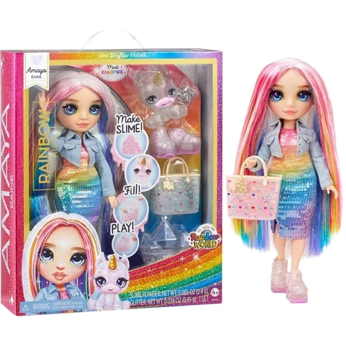 Игровой набор с куклой Rainbow High серии Classic Амая со слаймом (120230): Возраст от 4 лет