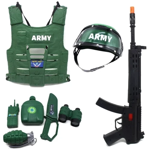 Військовий набір зброю та аксесуари MIC Army (763A-02): Виробник Mic