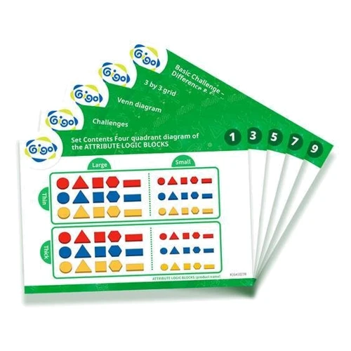 Обучающий набор Gigo Логические блоки Дьенеша (1027R)