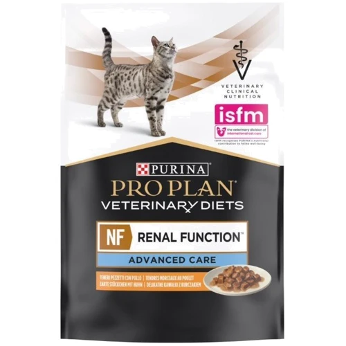 Влажный корм для котов Pro Plan Veterinary Diets NF Advanced Патология почек с курицей в подливке 10х85 г (7613287873644): Порода Все породы