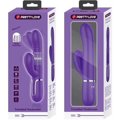 Вибратор LYBAILE Pretty Love Twinkled Tenderness Mariana Dark Purple (BW-500034-2)
