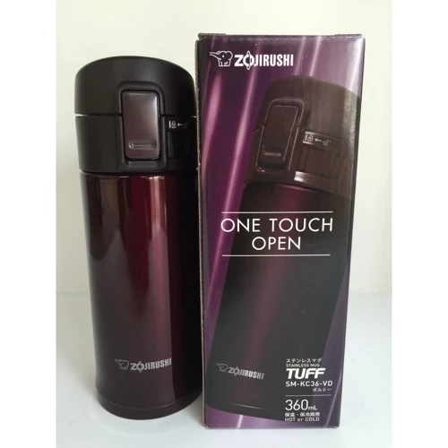 Zojirushi SM-KC36VD 0.36л бордовый (1678.03.23): Цвет коричневый