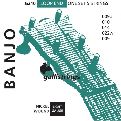 Струна для гітар Струни для банджо Gallistrings G210