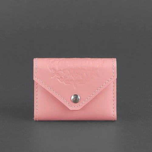Жіночий Картхолдер BlankNote рожевий (BN-KK-3-pink-peach)