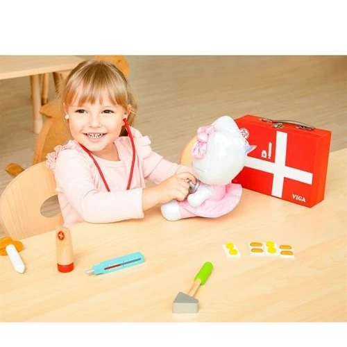 Деревянный игровой набор Viga Toys Чемоданчик доктора (50530): Производитель Viga Toys