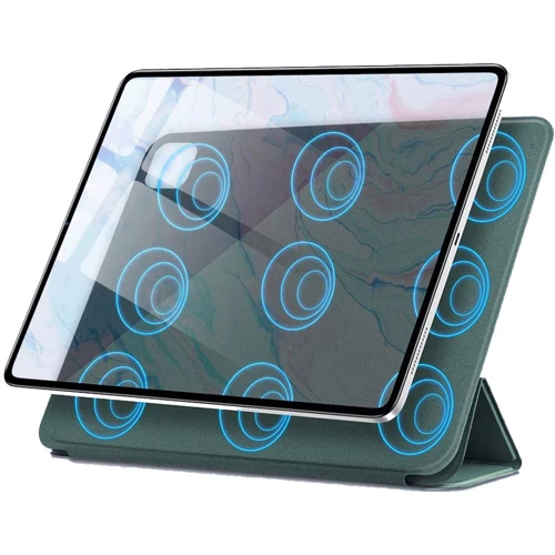 Аксесуар для iPad BeCover Magnetic Case Dark Green for iPad Air 13 (2024 / 2025) (711479): Колір зелений