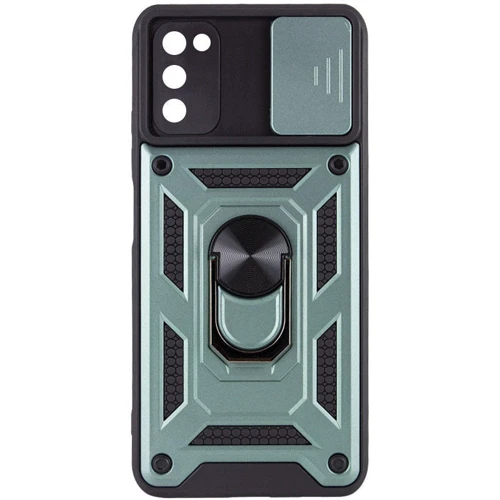 Аксесуар для смартфона Mobile Case Camshield Serge Ring Green для Samsung A037 Galaxy A03s: Тип накладка на заднюю часть