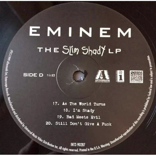 LP2 I-DI Eminem: The Slim Shady (LP0052) фото 6