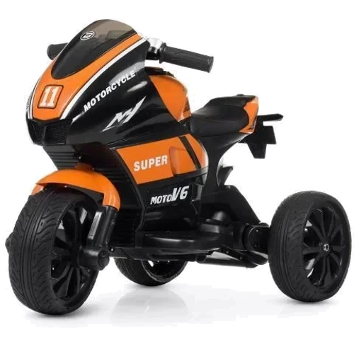 Дитячий електромотоцикл 3 колісний Bambi Racer Yamaha помаранчевий (M 4135EL-7)