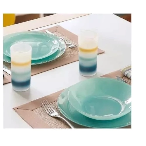 Тарелка Luminarc Arty Soft Blue E 200мм глубокая (L1124): Форма круглая