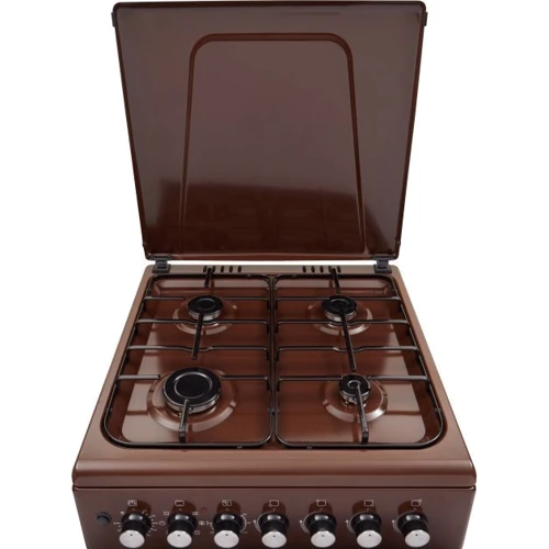 Плита комбинированная Eleyus COMBO 6007 EF BR: Количество газовых конфорок 4