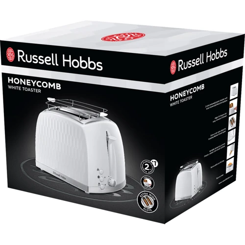 Тостер Russell Hobbs 26060-56 Honeycomb White фото 9
