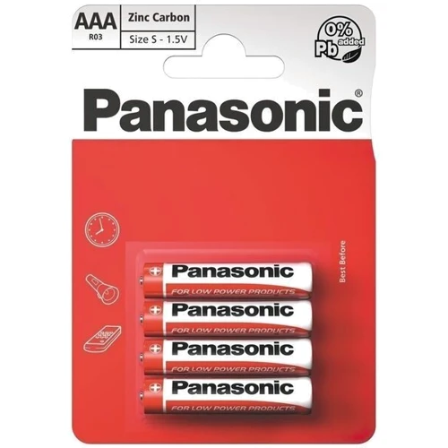 Panasonic R03REL/4BPR 4xAAA