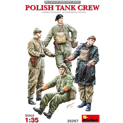Збірна модель MiniArt MA35267 Польський танковий екіпаж: Виробник MiniArt