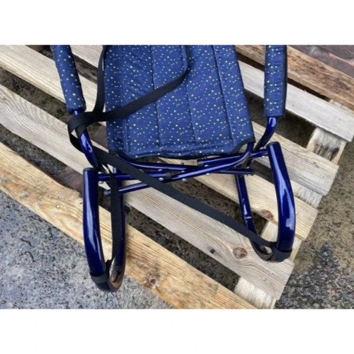 Санки Сложные с ручкой цвет синий (СК76693)