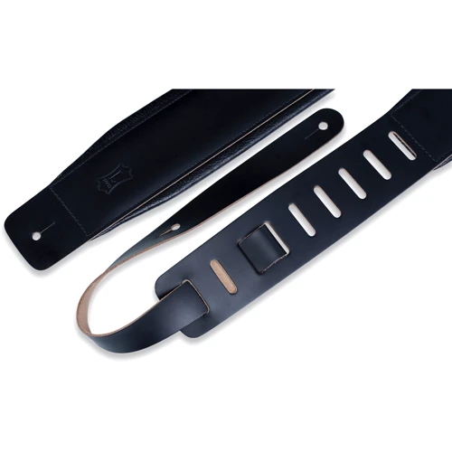 Гитарный ремень LEVY'S DM1PD-BLK HEIRLOOM SERIES GUITAR STRAP (BLACK) фото 3