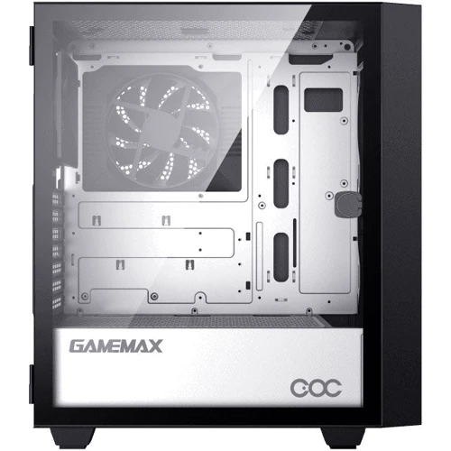 Корпус GameMax BrufenC3 BG: Матеріал передній панелі пластик