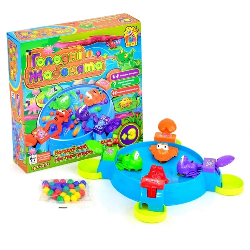 Настольяная игра 4FUN Game Club Голодные Лягушки (7293)