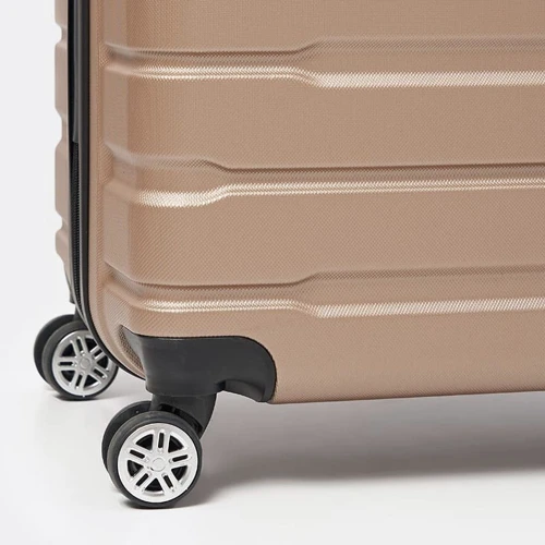 Чемодан Ricco Grande XL золотистый (T1ABS500gold-XL): Материал Пластик