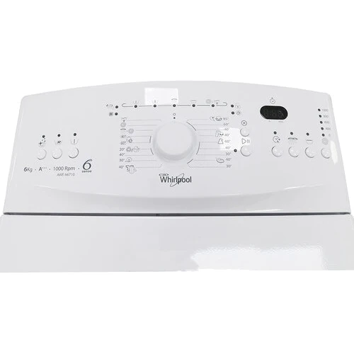 Стиральная машина Whirlpool AWE 66710: Тип загрузки вертикальная