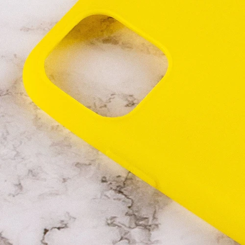 Чохол для iPhone TPU Case Candy Yellow для iPhone 14 Plus: Матеріали Термополиуретан