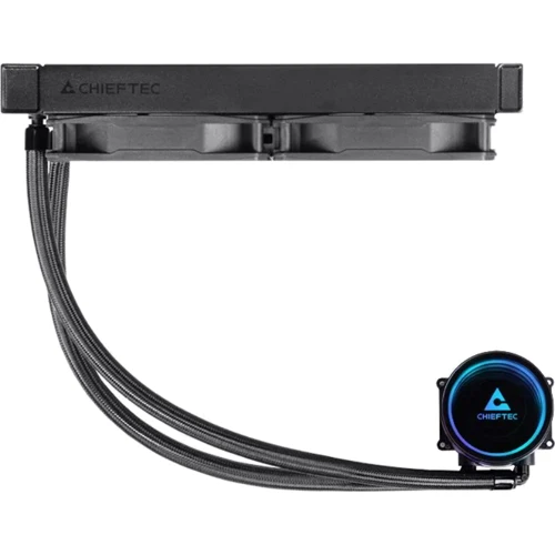 Кулер Chieftec Iceberg 240 DARK (CLC-240-BLK): Рівень шуму, dB 34.7