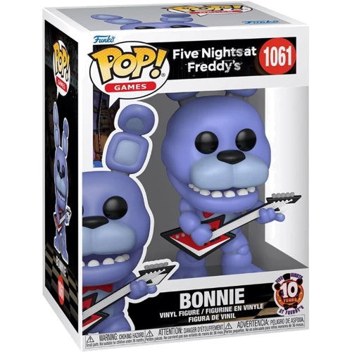 Игровая фигурка Funko POP! Five Nights at Freddys Bonnie 10 см серии 5 ночей у Фредди (87113): Тип Игровая фигурка