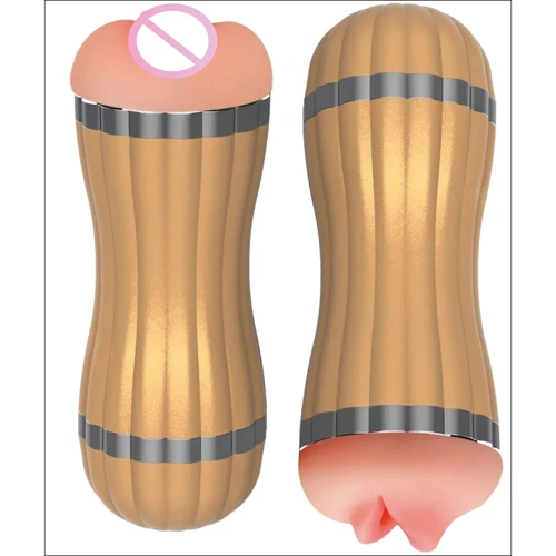 Мастурбатор с вибрацией и звуковым сопровождением BOSS Series Double Bevis (BS2600188)