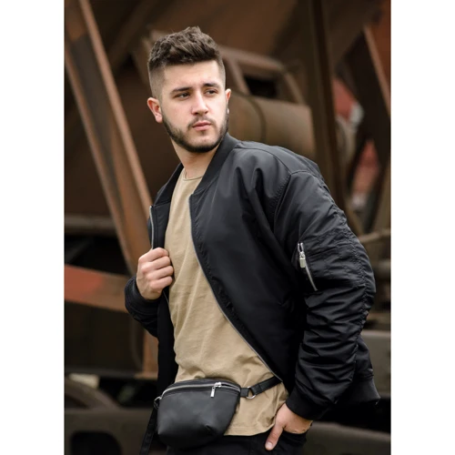Сумка чоловіча Sambag Polo SSS чорна (86113001m)