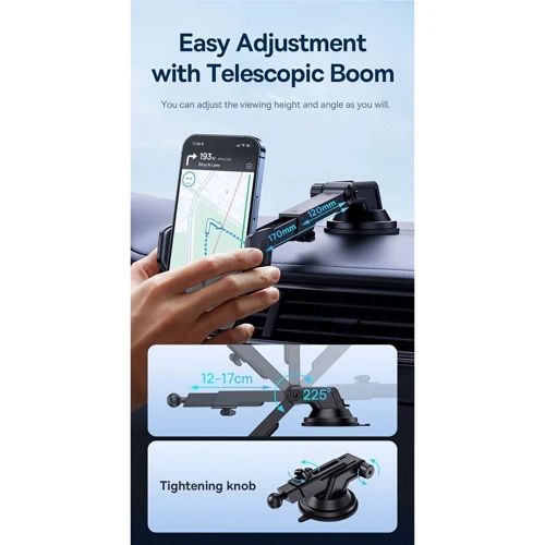 Держатель Baseus Car Holder UltraControl Go Black (C40361600111-00) фото 12