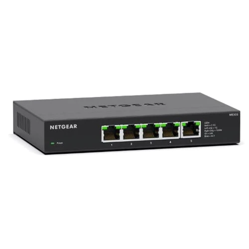 Мережевий комутатор Netgear MS305 (MS305-100EUS): Порти только Gigabit Ethernet (10/100/1000)