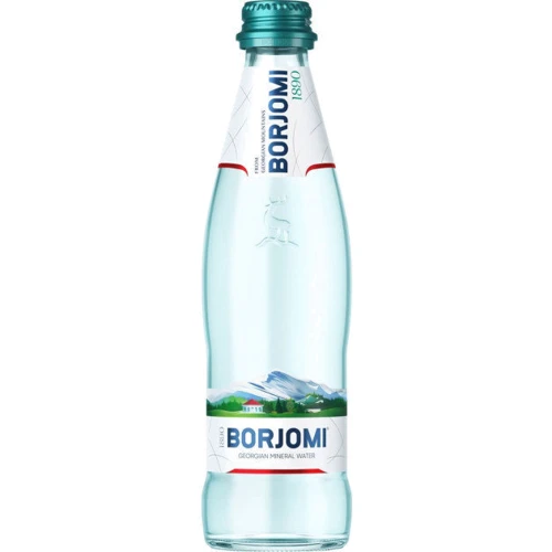 Мінеральна вода Боржомі (скло), газована, 0.33 л (WT4036)