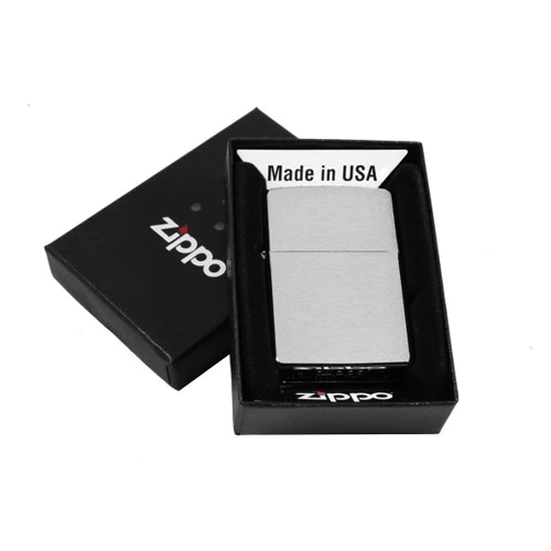 Зажигалка Zippo BRUSH FNISH CHROME (200) фото 5