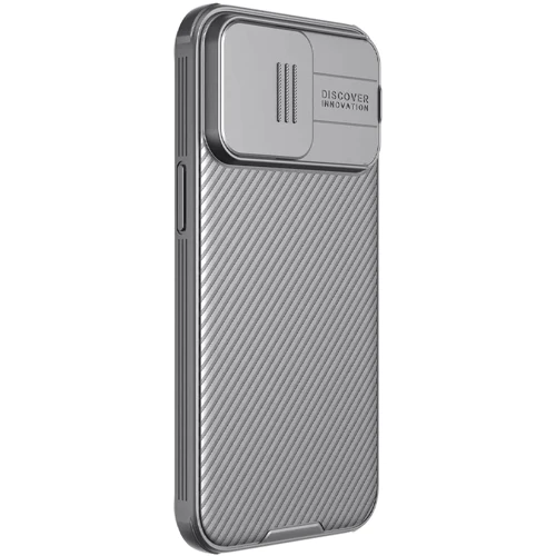 Чехол для iPhone Nillkin CamShield Pro Titanium Gray for iPhone 15 Pro: Тип чехла накладка на заднюю часть