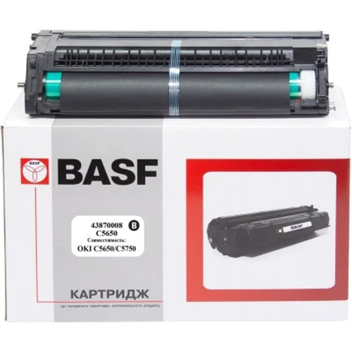 Картридж BASF OKI C5650/C5750/ 43870008 Black (DR-C5650-43870008)