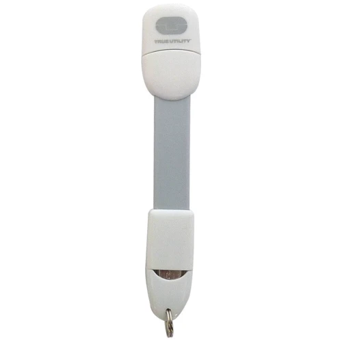 Брелок-перехідник USB-мікро USB True Utility білий (290W)