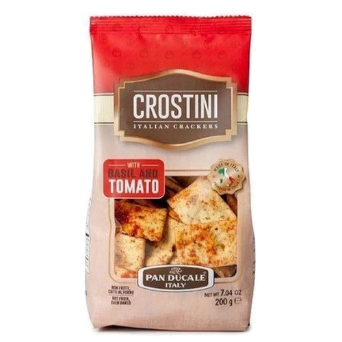 Печиво Pan Ducale basil and tomato, 200 г (WT4144)